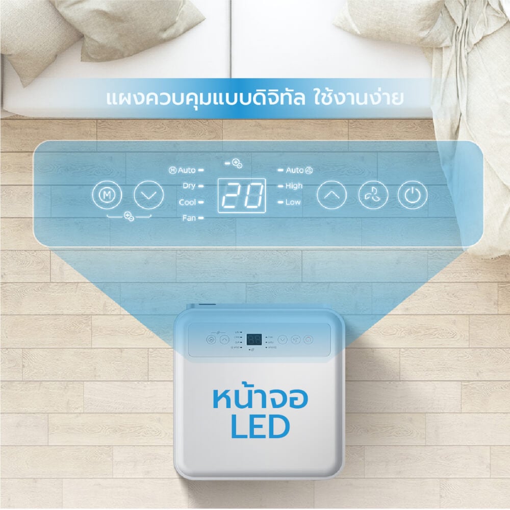 แอร์เคลื่อนที่ Midea MPPA-07CRN7 7000 บีทียู_6
